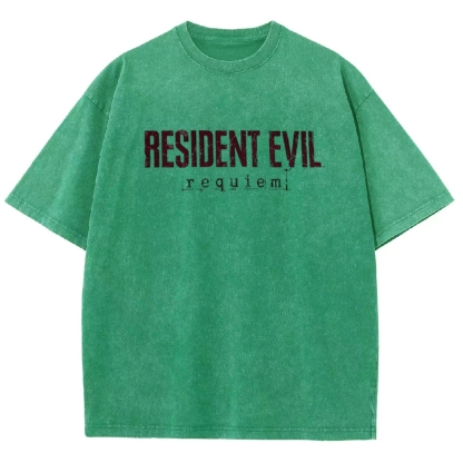 Resident Evil Unisex Fit Washed T-Shirt 