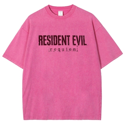 Resident Evil Unisex Fit Washed T-Shirt 