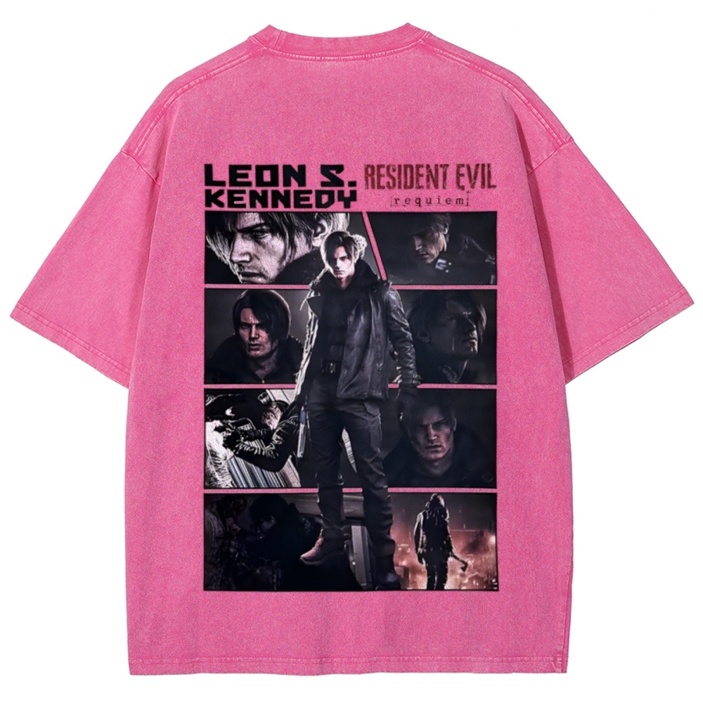 Resident Evil Unisex Fit Washed T-Shirt 