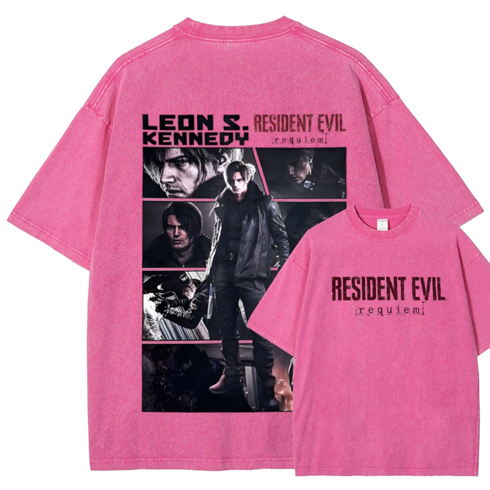 Resident Evil Unisex Fit Washed T-Shirt 