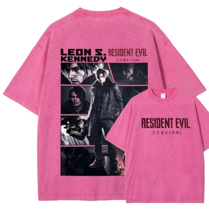 Resident Evil Unisex Fit Washed T-Shirt 