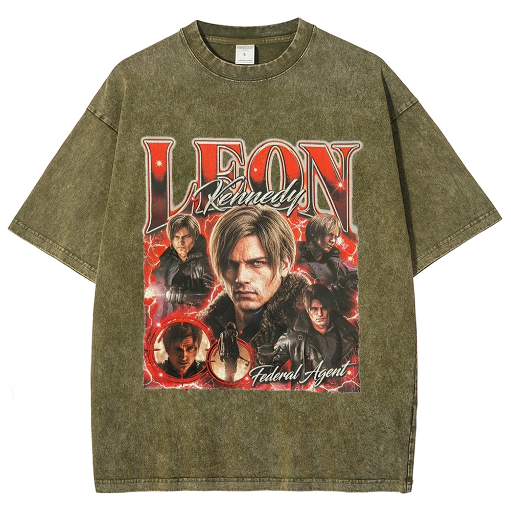 Resident Evil Unisex Fit Washed T-Shirt 2603001306