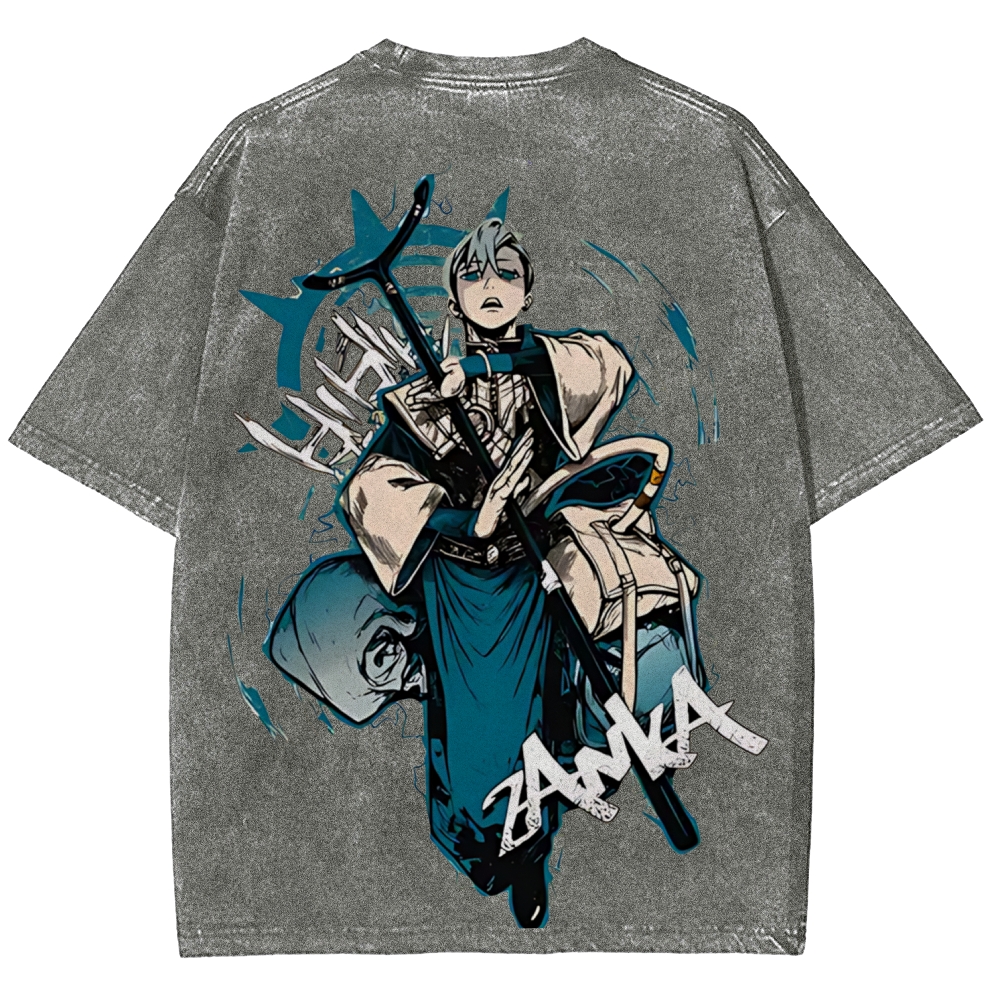 Gachiakuta Zanka Unisex Washed T-Shirt 