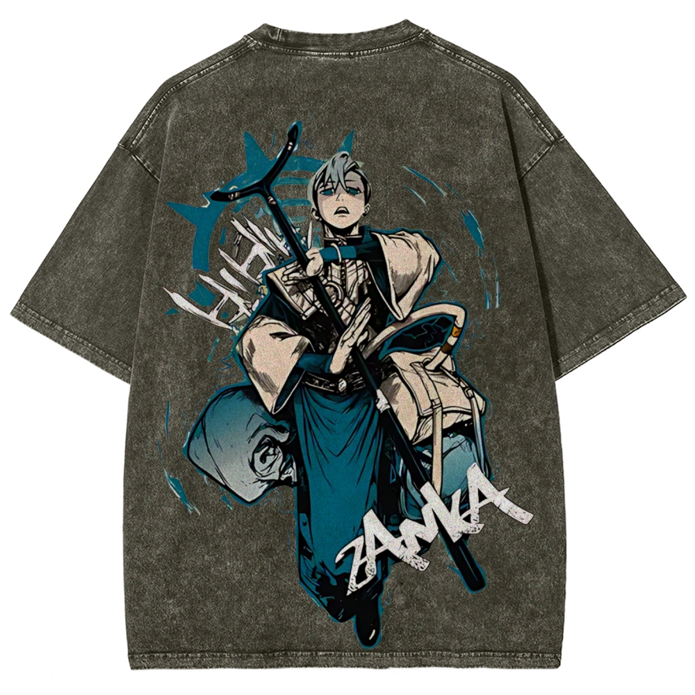 Gachiakuta Zanka Unisex Washed T-Shirt 