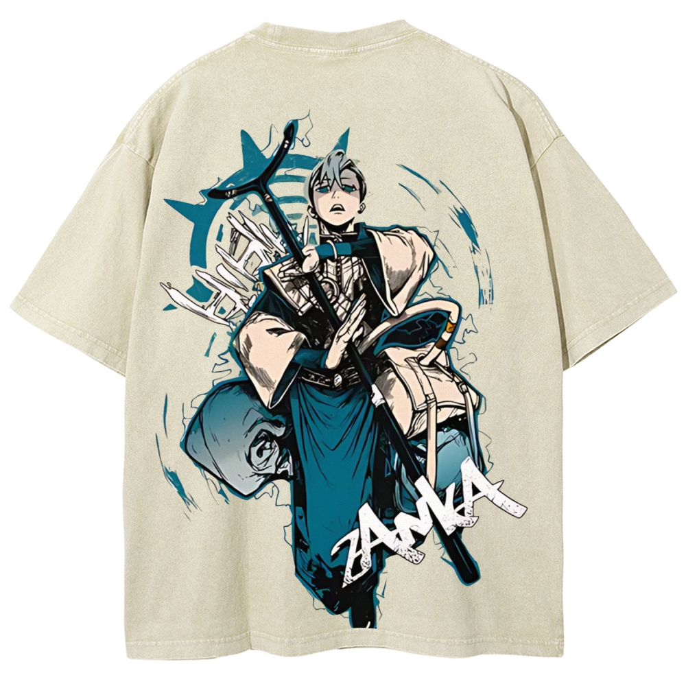 Gachiakuta Zanka Unisex Washed T-Shirt 
