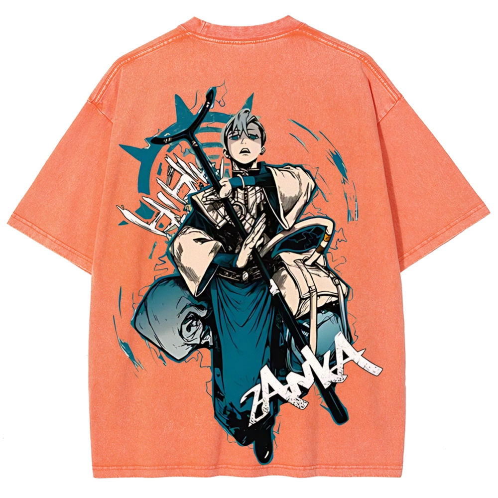 Gachiakuta Zanka Unisex Washed T-Shirt 