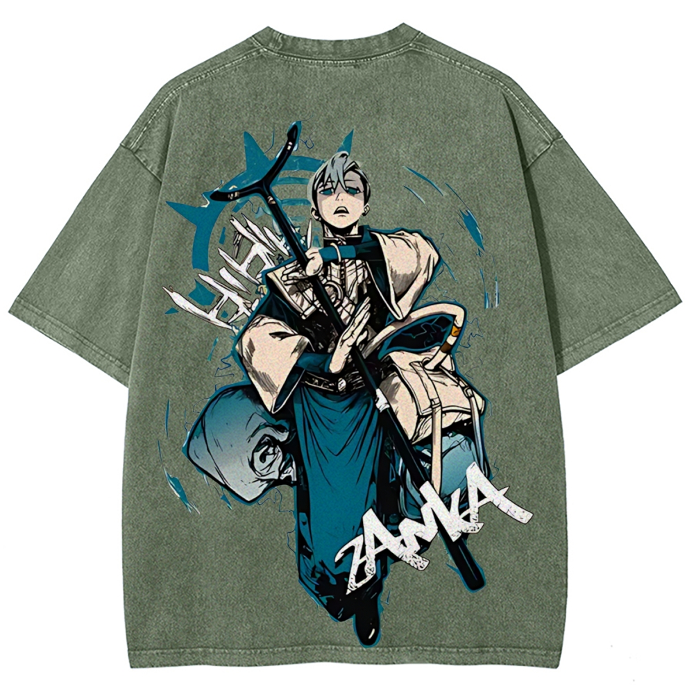 Gachiakuta Zanka Unisex Washed T-Shirt 