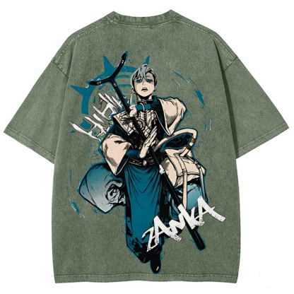 Gachiakuta Zanka Unisex Washed T-Shirt 