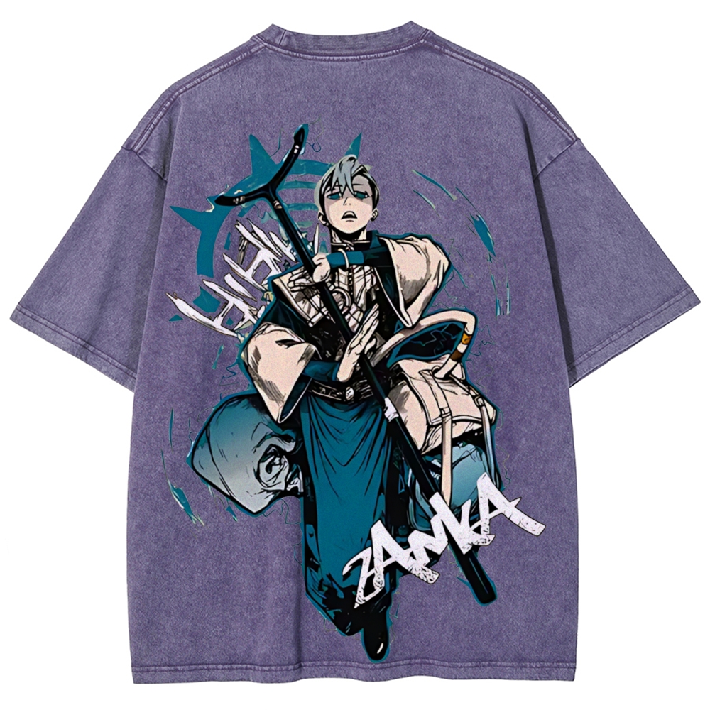 Gachiakuta Zanka Unisex Washed T-Shirt 