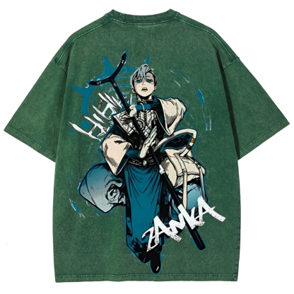 Gachiakuta Zanka Unisex Washed T-Shirt 