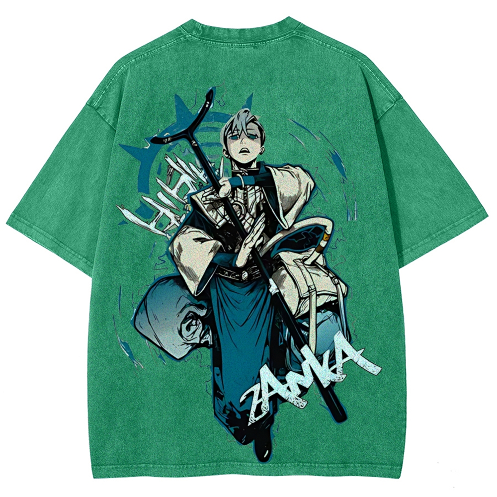 Gachiakuta Zanka Unisex Washed T-Shirt 