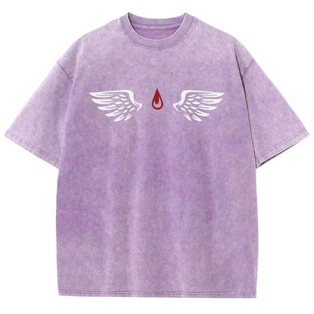 Warhammer 40K Blood Angels Printed Unisex Washed T-Shirt