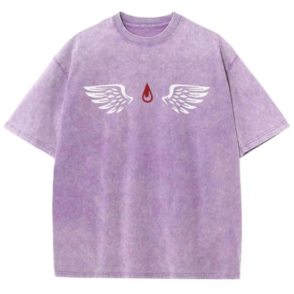 Warhammer 40K Blood Angels Printed Unisex Washed T-Shirt