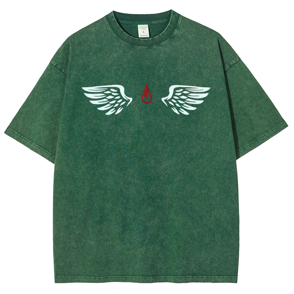 Warhammer 40K Blood Angels Printed Unisex Washed T-Shirt