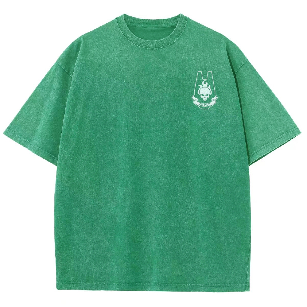 Halo Helljumpers Printed Unisex Washed T-Shirt