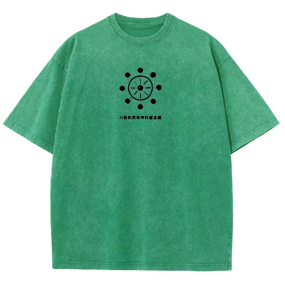 Jujutsu Kaisen Adapt or Die Printed Unisex Washed T-Shirt