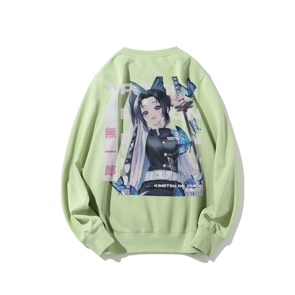 Shinobu Kochō Demon Slayer Casual Crewneck Sweatshirt