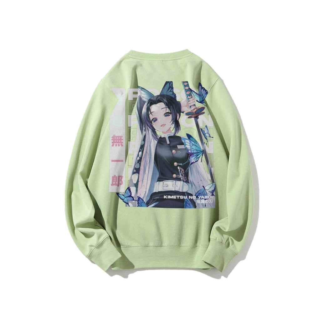 Shinobu Kochō Demon Slayer Casual Crewneck Sweatshirt