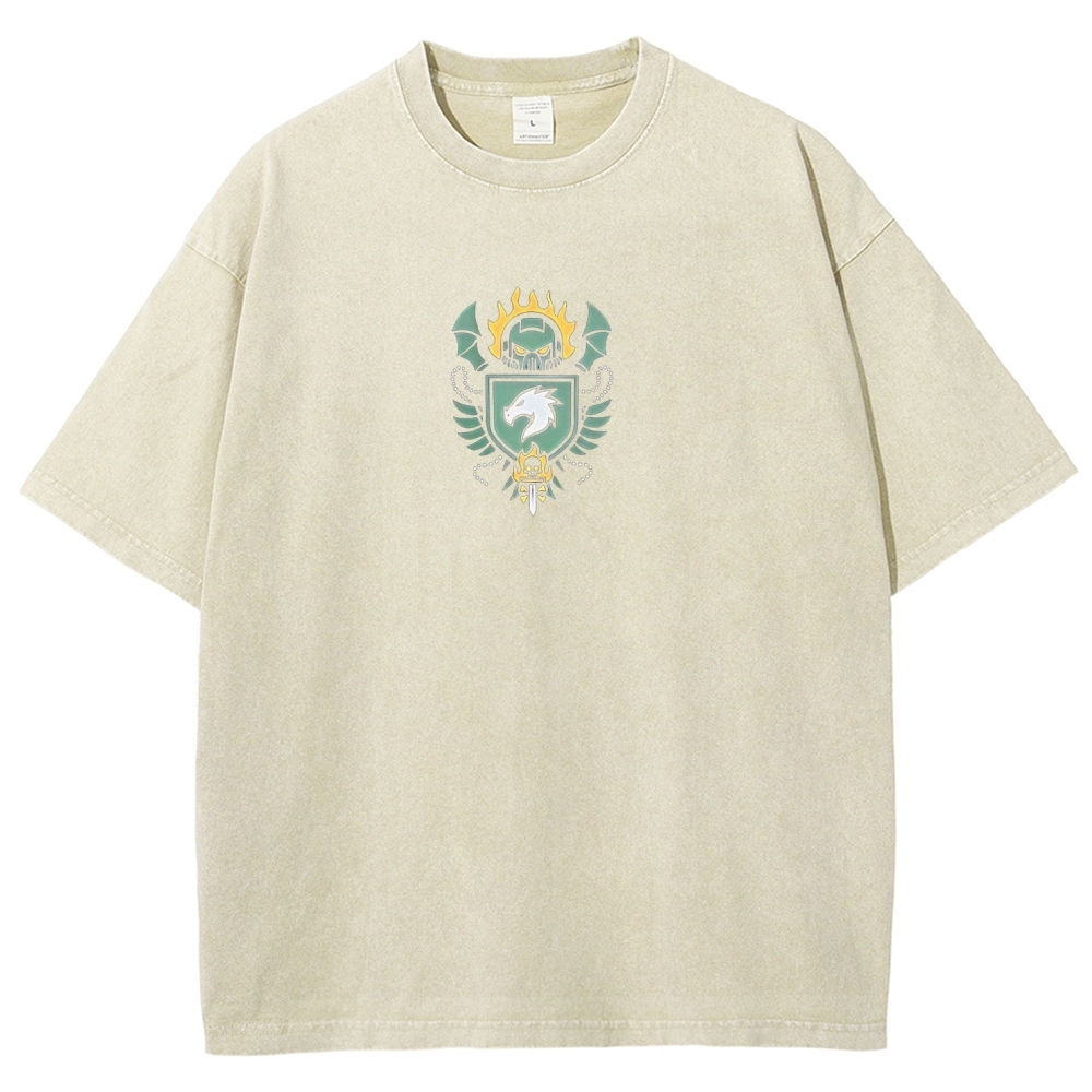 Warhammer 40K Salamanders Printed Unisex Washed T-Shirt