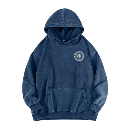 Escanor Seven Deadly Sins Vintage Unisex Washed Hoodie