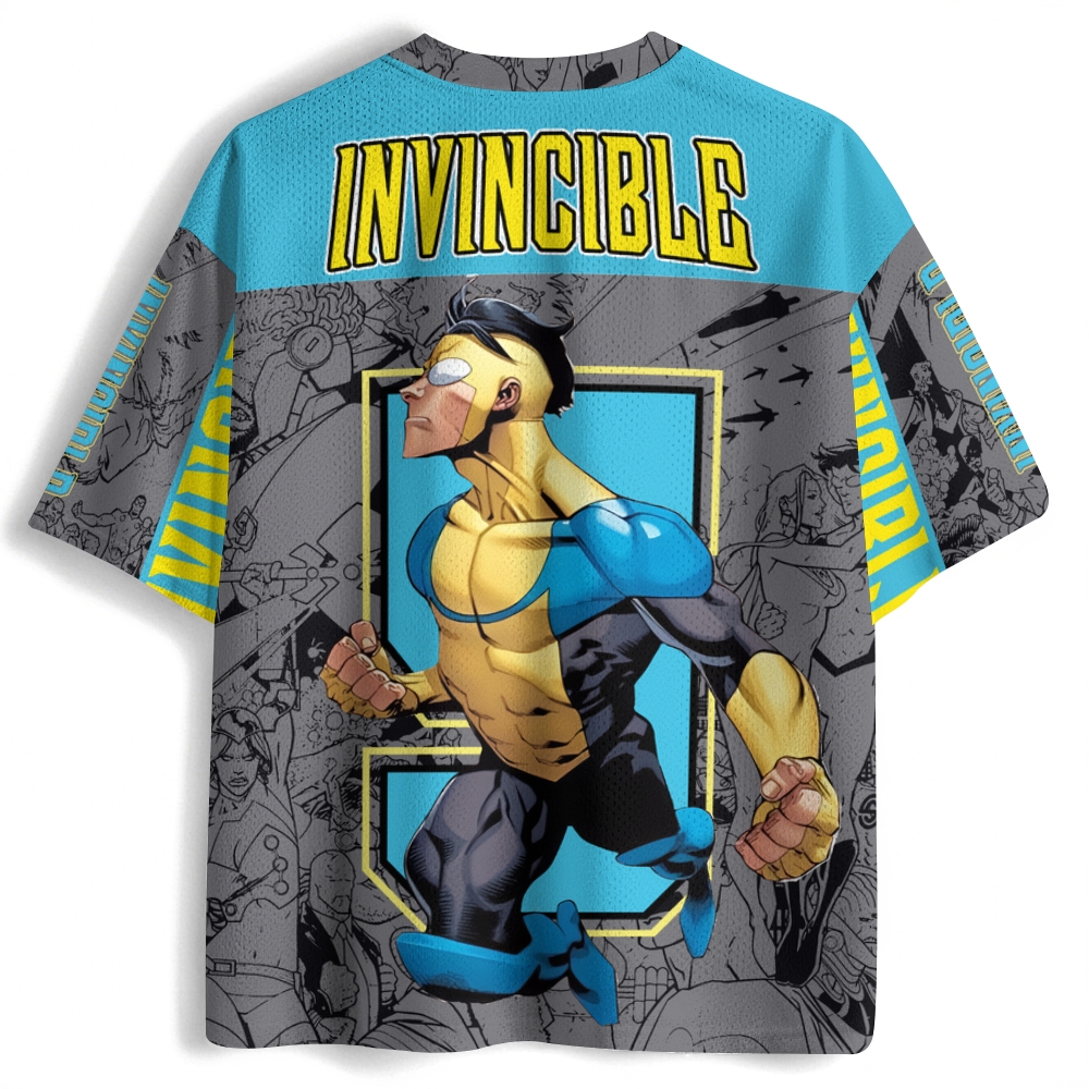  Invincible Football Jersey Mesh Shirts 