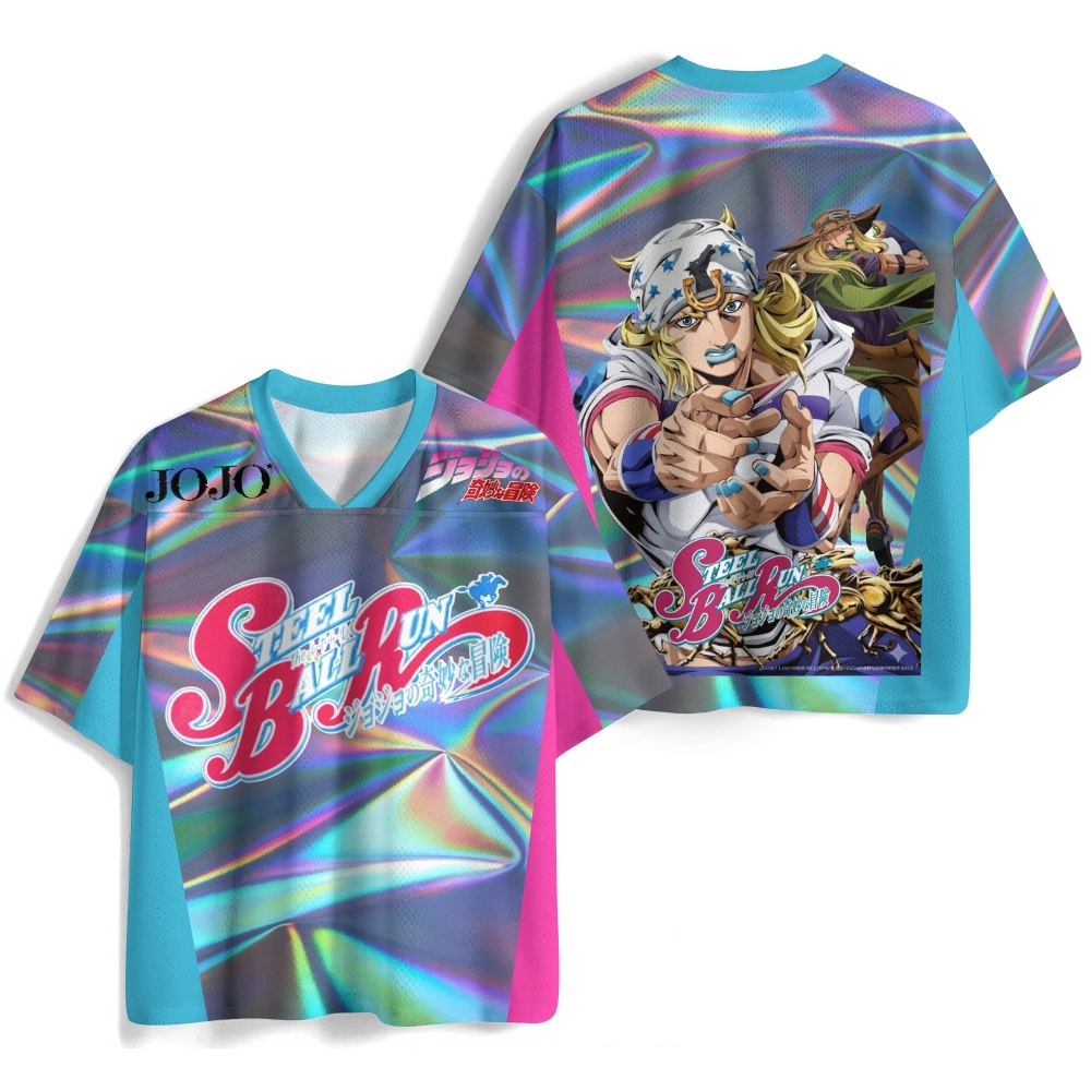 JOJO Football Jersey Mesh Shirts