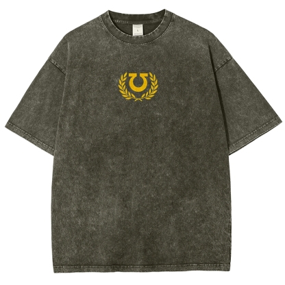Warhammer 40k Ultramarines Printed Unisex Washed T-Shirt