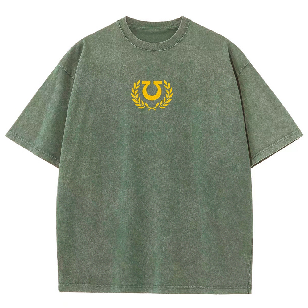 Warhammer 40k Ultramarines Printed Unisex Washed T-Shirt