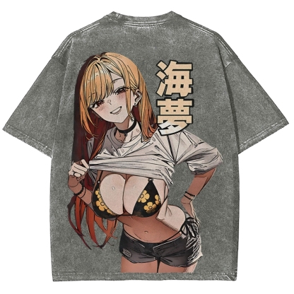 Marin Kitagawa My Dress-Up Darling Unisex Fit Washed T-Shirt 