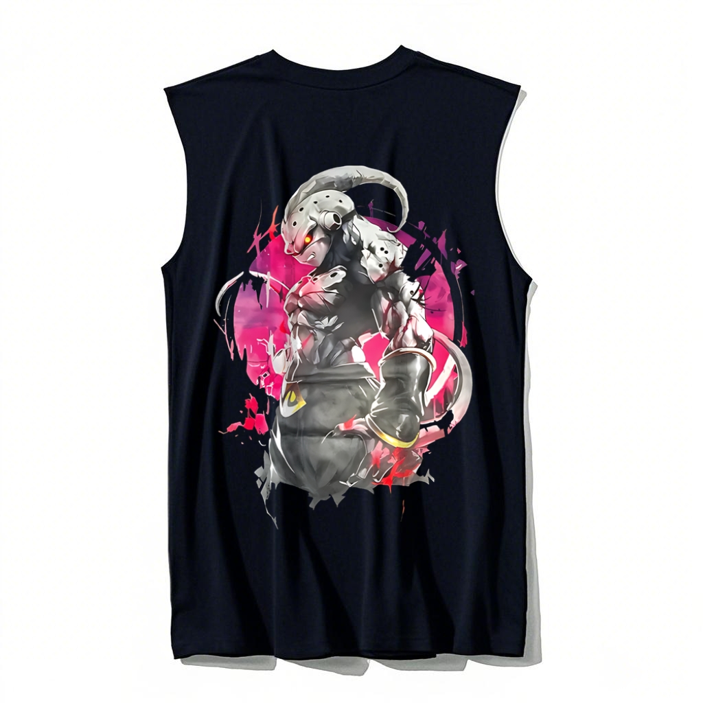 Dragon Ball Z Majin Buu Printed Cotton Men's Tank