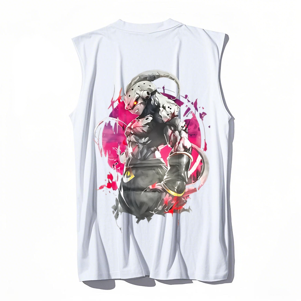 Dragon Ball Z Majin Buu Printed Cotton Men's Tank