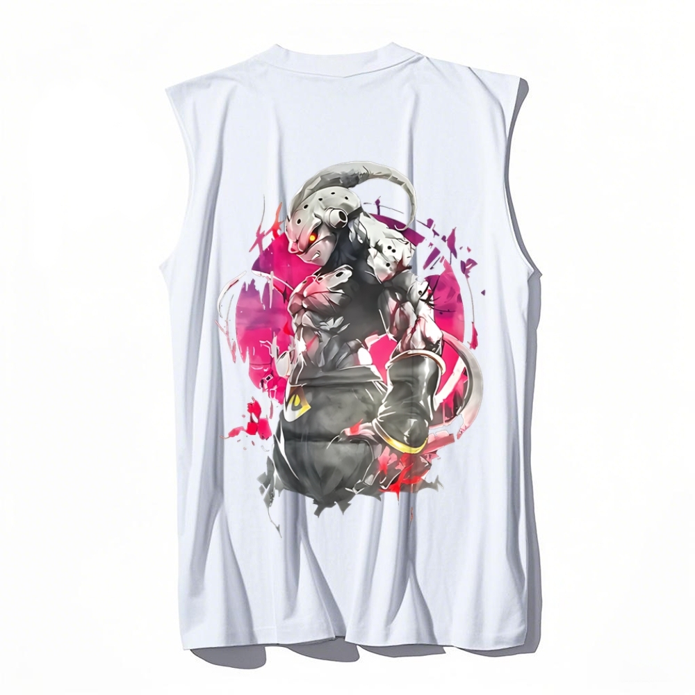 Dragon Ball Z Majin Buu Printed Cotton Men's Tank