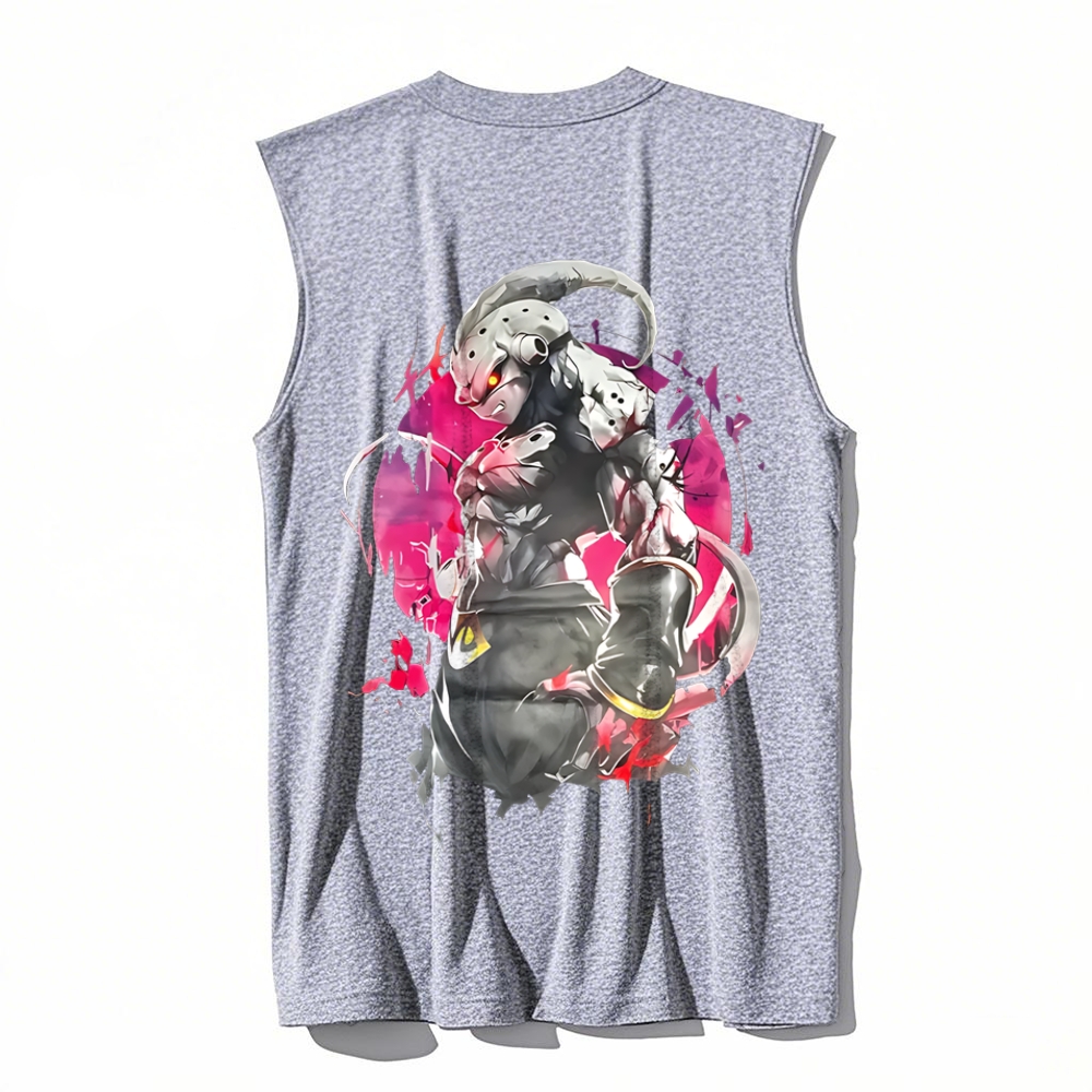 Dragon Ball Z Majin Buu Printed Cotton Men's Tank