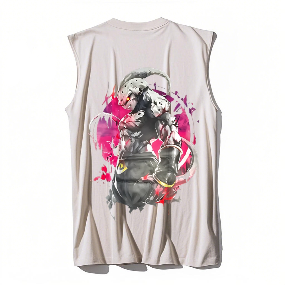 Dragon Ball Z Majin Buu Printed Cotton Men's Tank