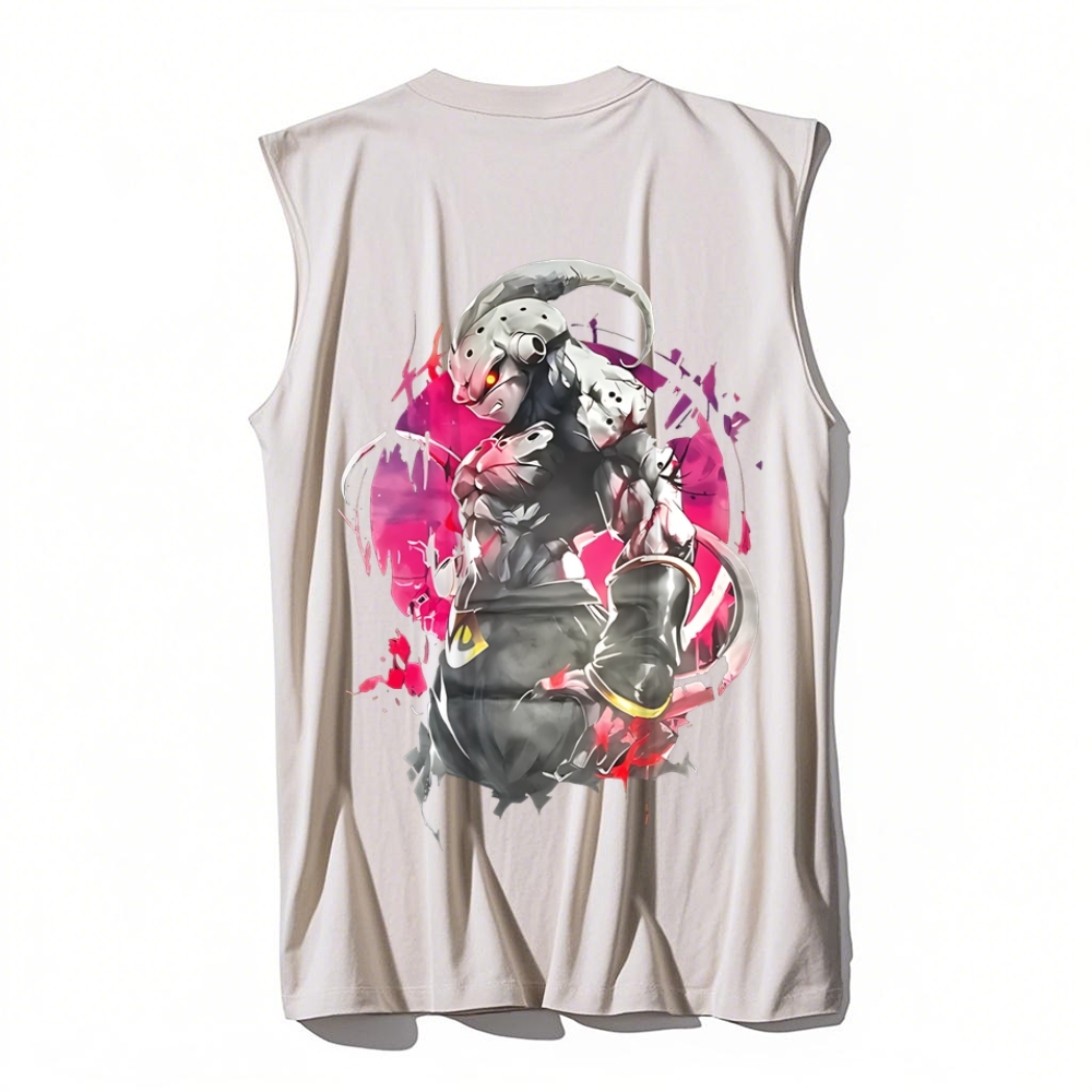 Dragon Ball Z Majin Buu Printed Cotton Men's Tank