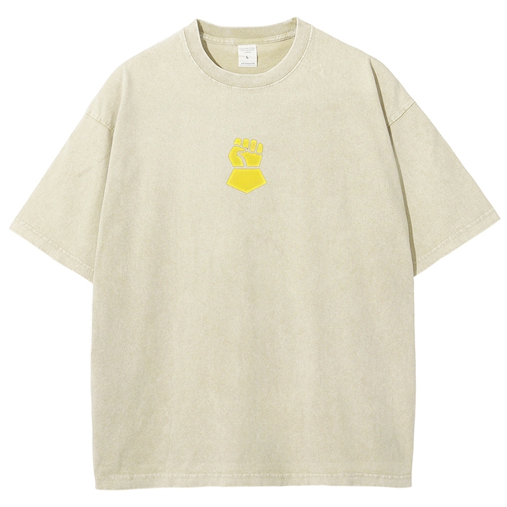 Warhammer 40K Imperial fists Unisex Fit Washed T-Shirt