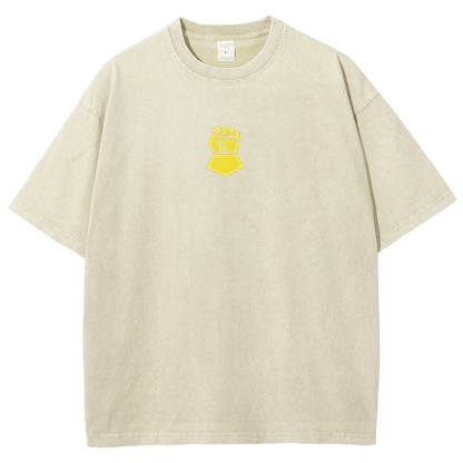 Warhammer 40K Imperial fists Unisex Fit Washed T-Shirt