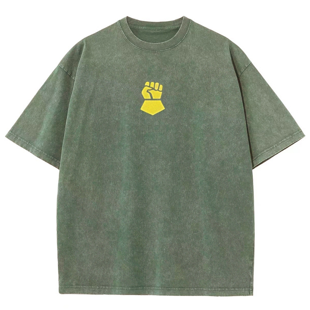 Warhammer 40K Imperial fists Unisex Fit Washed T-Shirt