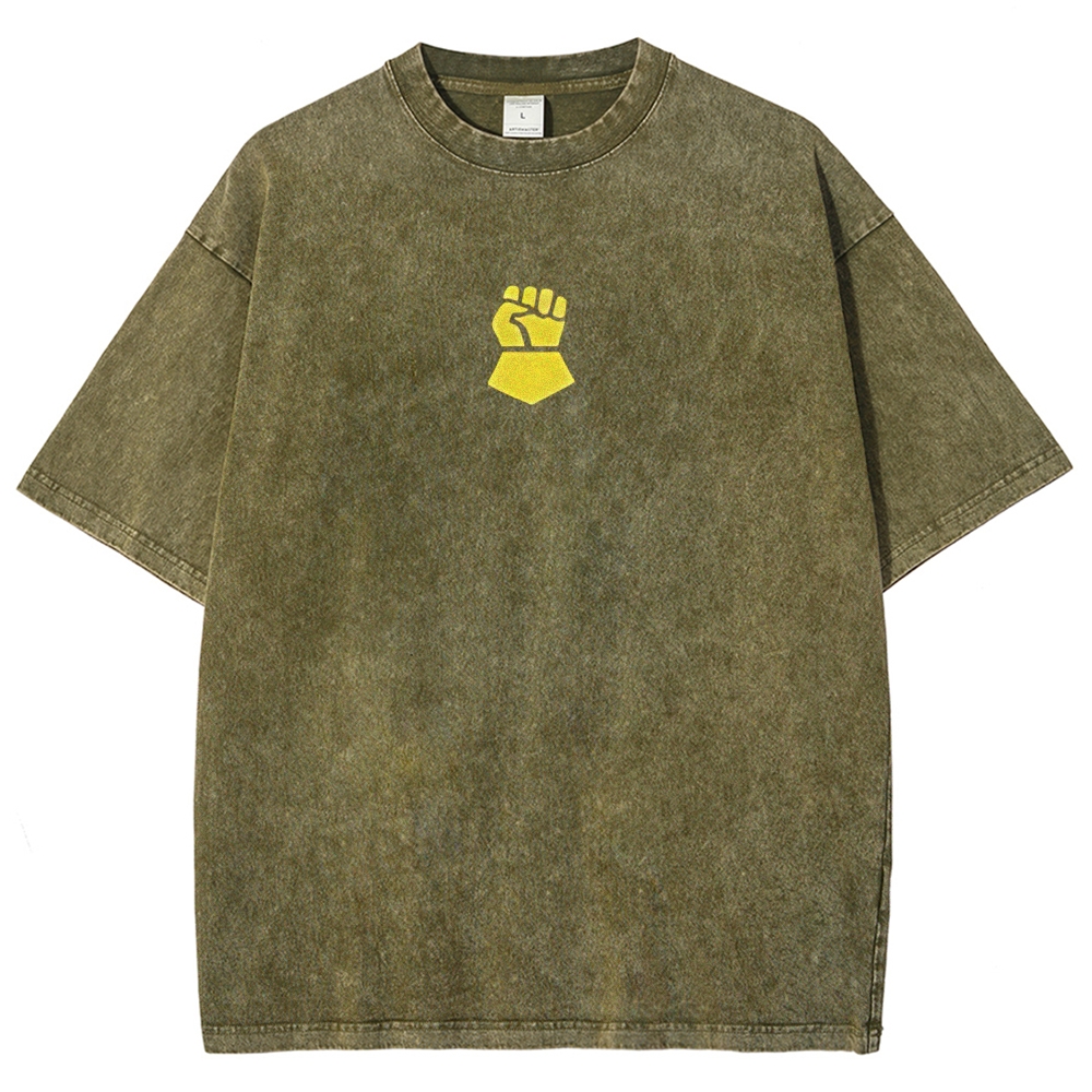 Warhammer 40K Imperial fists Unisex Fit Washed T-Shirt