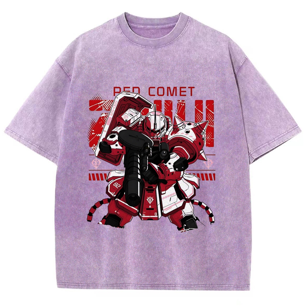 Gundam Vintage Unisex Washed T-Shirt