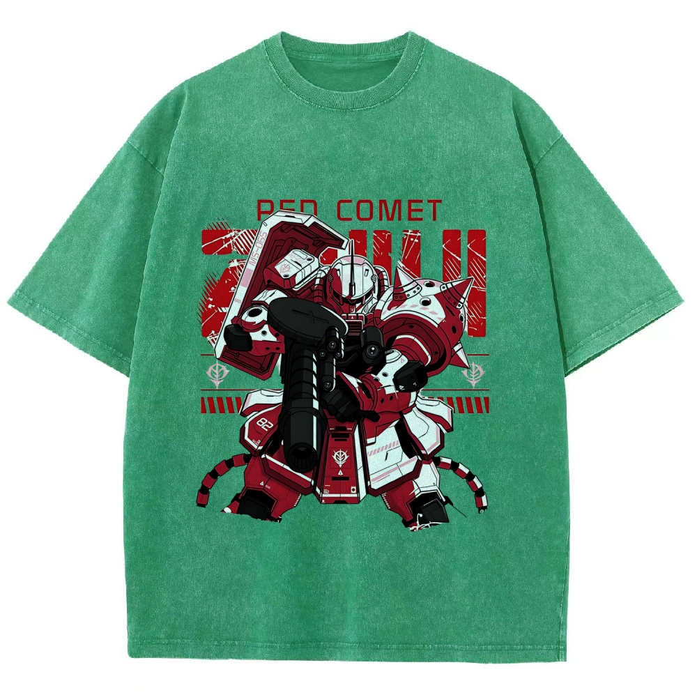 Gundam Vintage Unisex Washed T-Shirt
