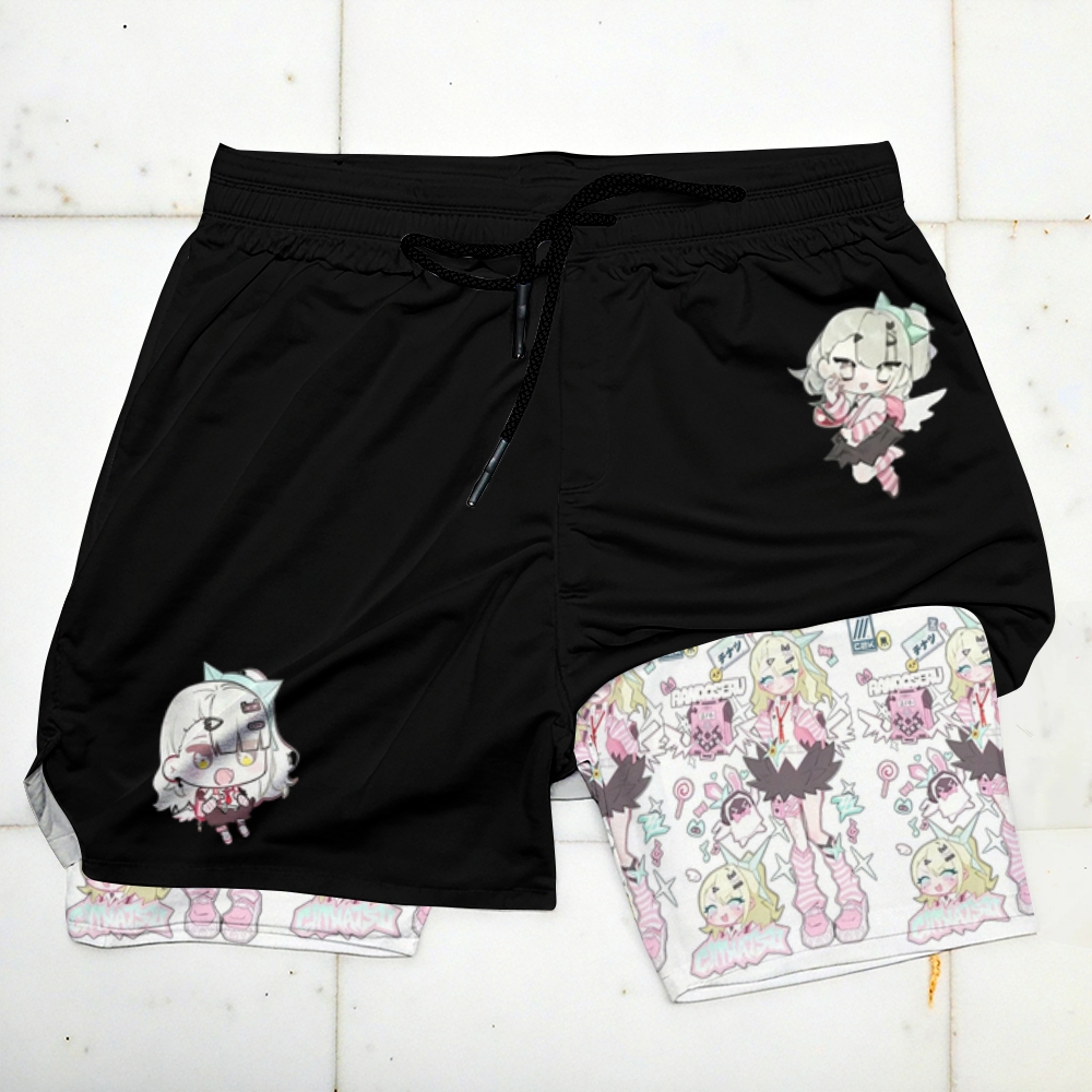 SUNNA Zenless Zone Zero Print Fitness Shorts