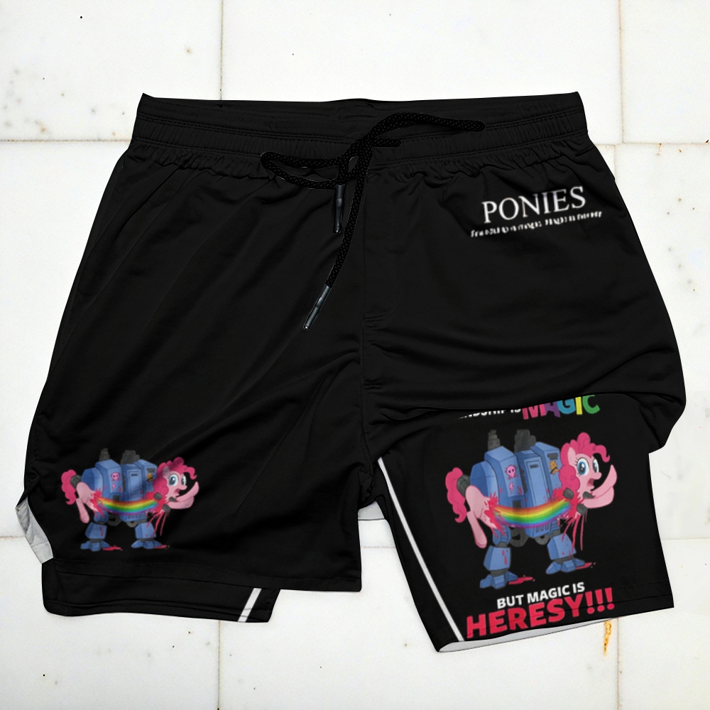 Warfare Print Fitness Shorts 2603012599