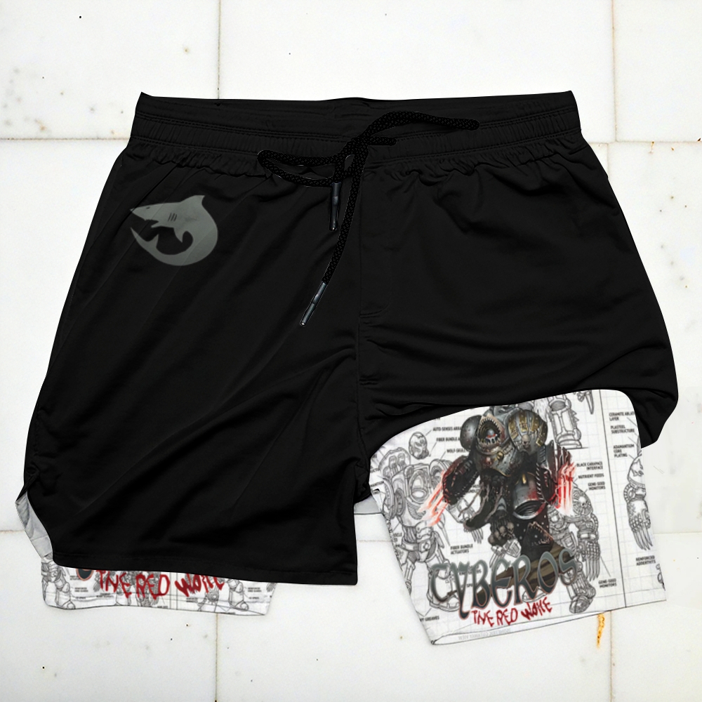 Warhammer 40K Print Fitness Shorts 2603012620
