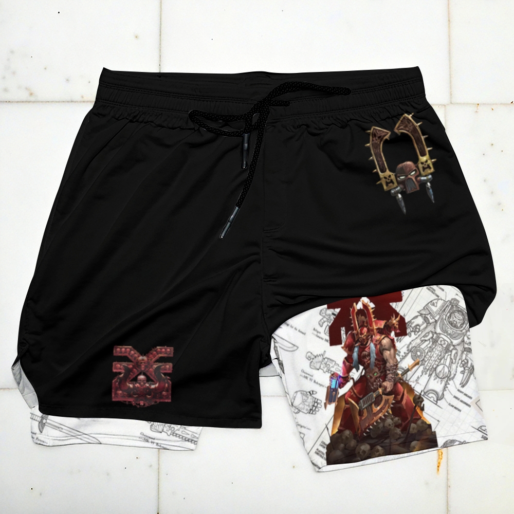 Warhammer 40K Print Fitness Shorts 2603012658