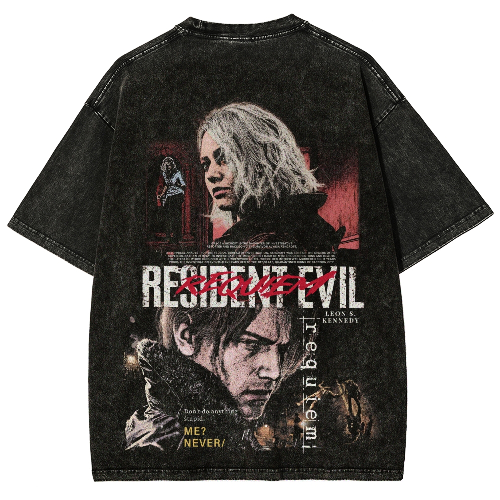 Resident Evil Washed T-shirt