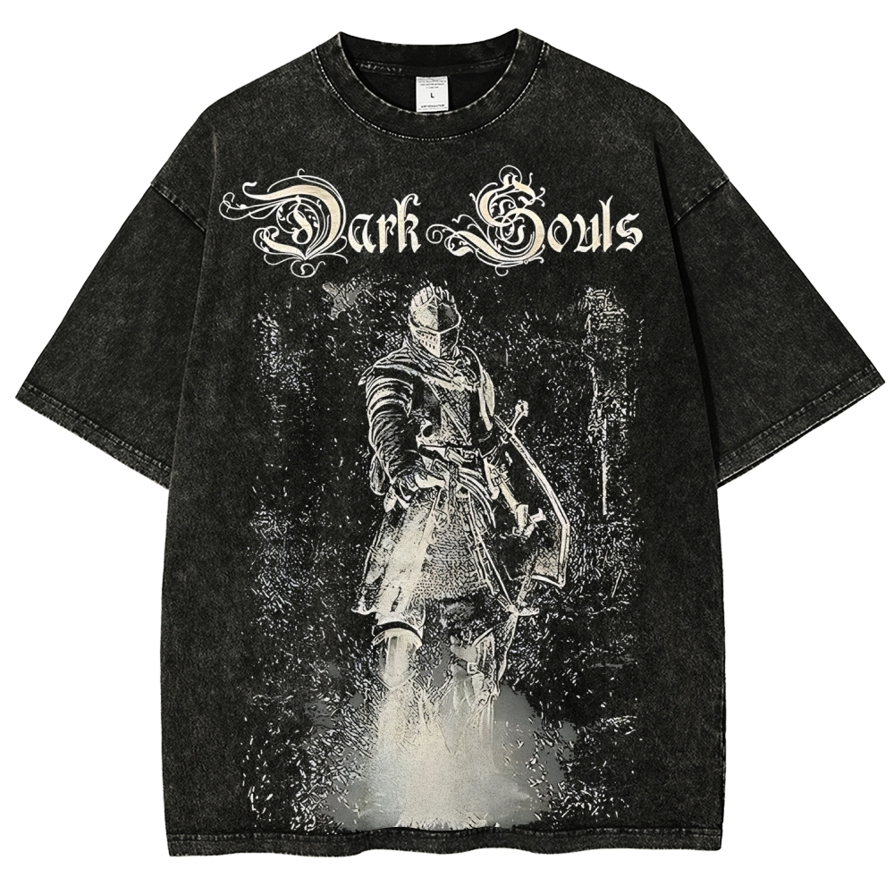 DARK SOULS Unisex Fit Washed T-Shirt 