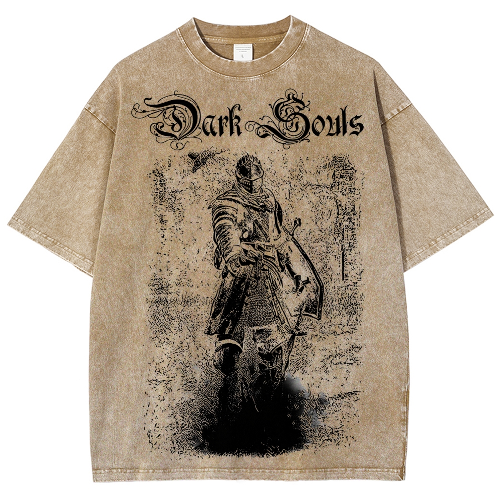 DARK SOULS Unisex Fit Washed T-Shirt 