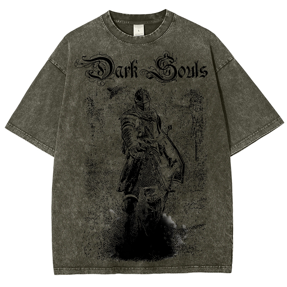 DARK SOULS Unisex Fit Washed T-Shirt 