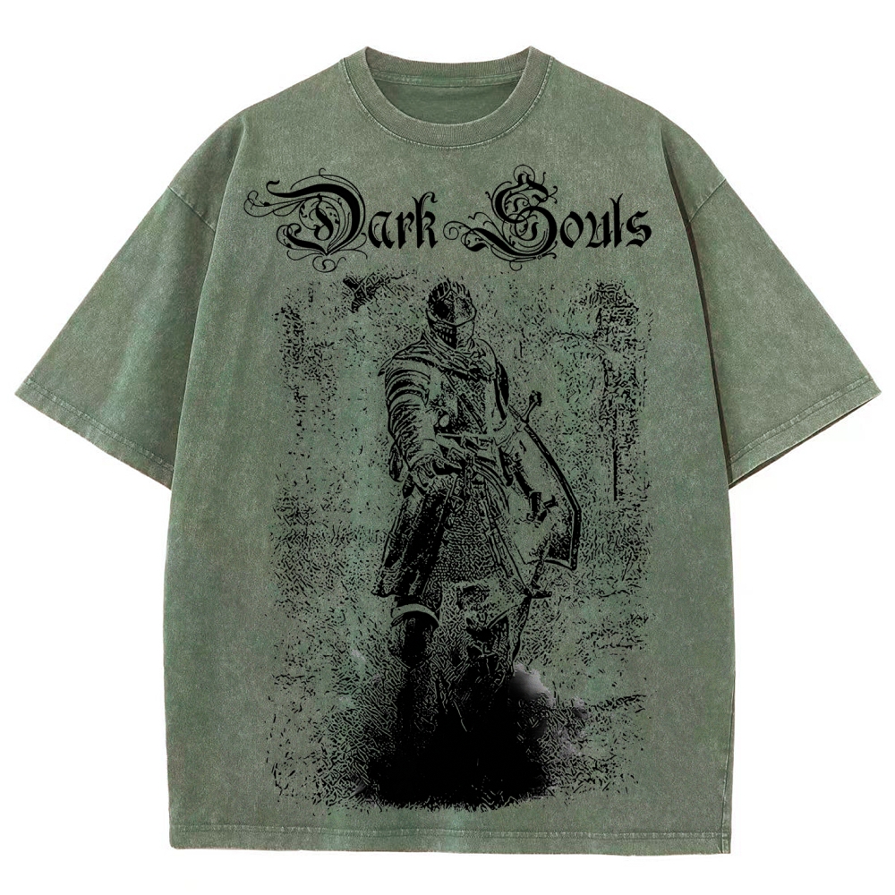 DARK SOULS Unisex Fit Washed T-Shirt 